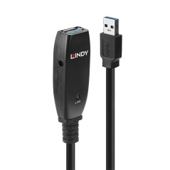 Lindy 15M USB 3.0 Active Extension (43322) - High-Speed, Reliable Connectivity